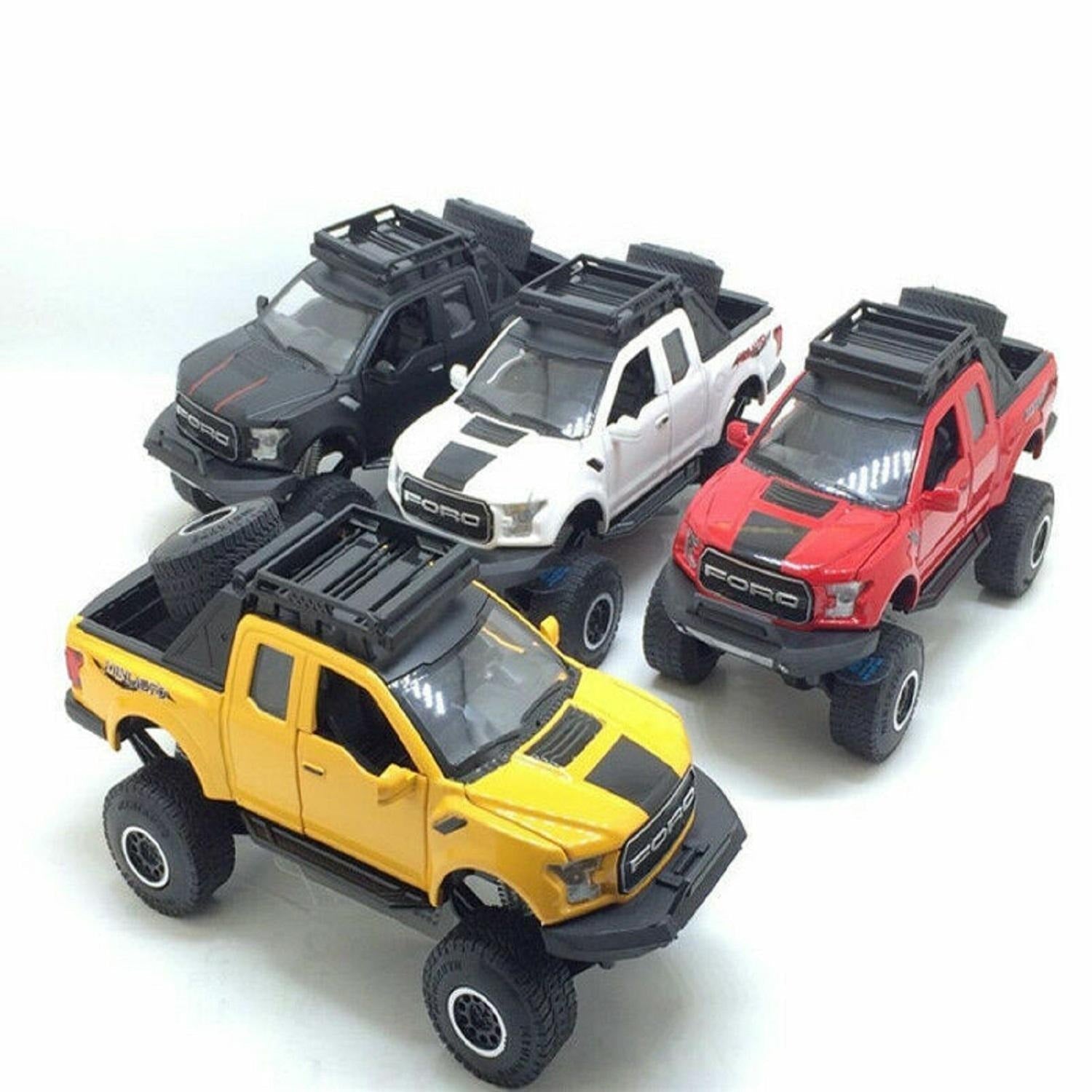 Ford F-150 Raptor Pickup Truck Toy Model With Touch Sensor